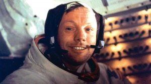 Neil Armstrong smile
